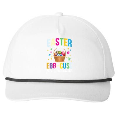 Easter Another Eggcool Giftcuse For Chocolate Choco Lover Sweets Gift Snapback Five-Panel Rope Hat