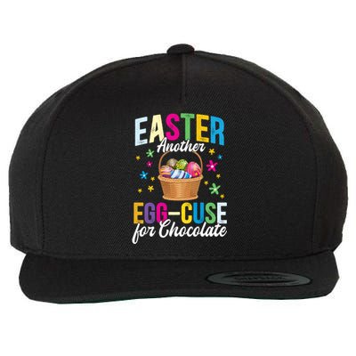 Easter Another Eggcool Giftcuse For Chocolate Choco Lover Sweets Gift Wool Snapback Cap