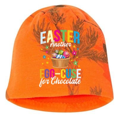 Easter Another Eggcool Giftcuse For Chocolate Choco Lover Sweets Gift Kati - Camo Knit Beanie