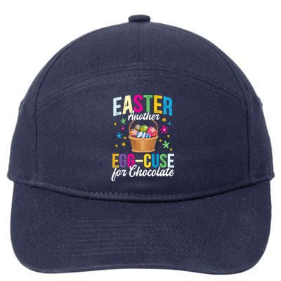 Easter Another Eggcool Giftcuse For Chocolate Choco Lover Sweets Gift 7-Panel Snapback Hat