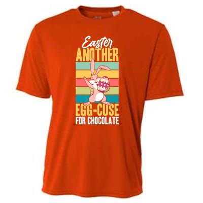 Easter Another Eggcute Giftcuse For Chocolate Choco Lover Sweets Cute Gift Cooling Performance Crew T-Shirt