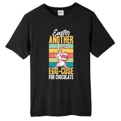 Easter Another Eggcute Giftcuse For Chocolate Choco Lover Sweets Cute Gift Tall Fusion ChromaSoft Performance T-Shirt