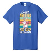 Easter Another Eggcute Giftcuse For Chocolate Choco Lover Sweets Cute Gift Tall T-Shirt