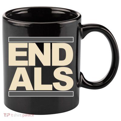 End Als 11oz C Handle Ceramic Mug