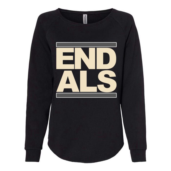 End Als Womens California Wash Sweatshirt