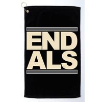 End Als Golf Towel