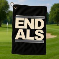 End Als Golf Towel