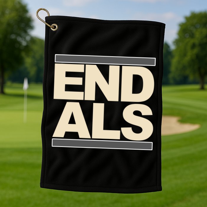 End Als Golf Towel