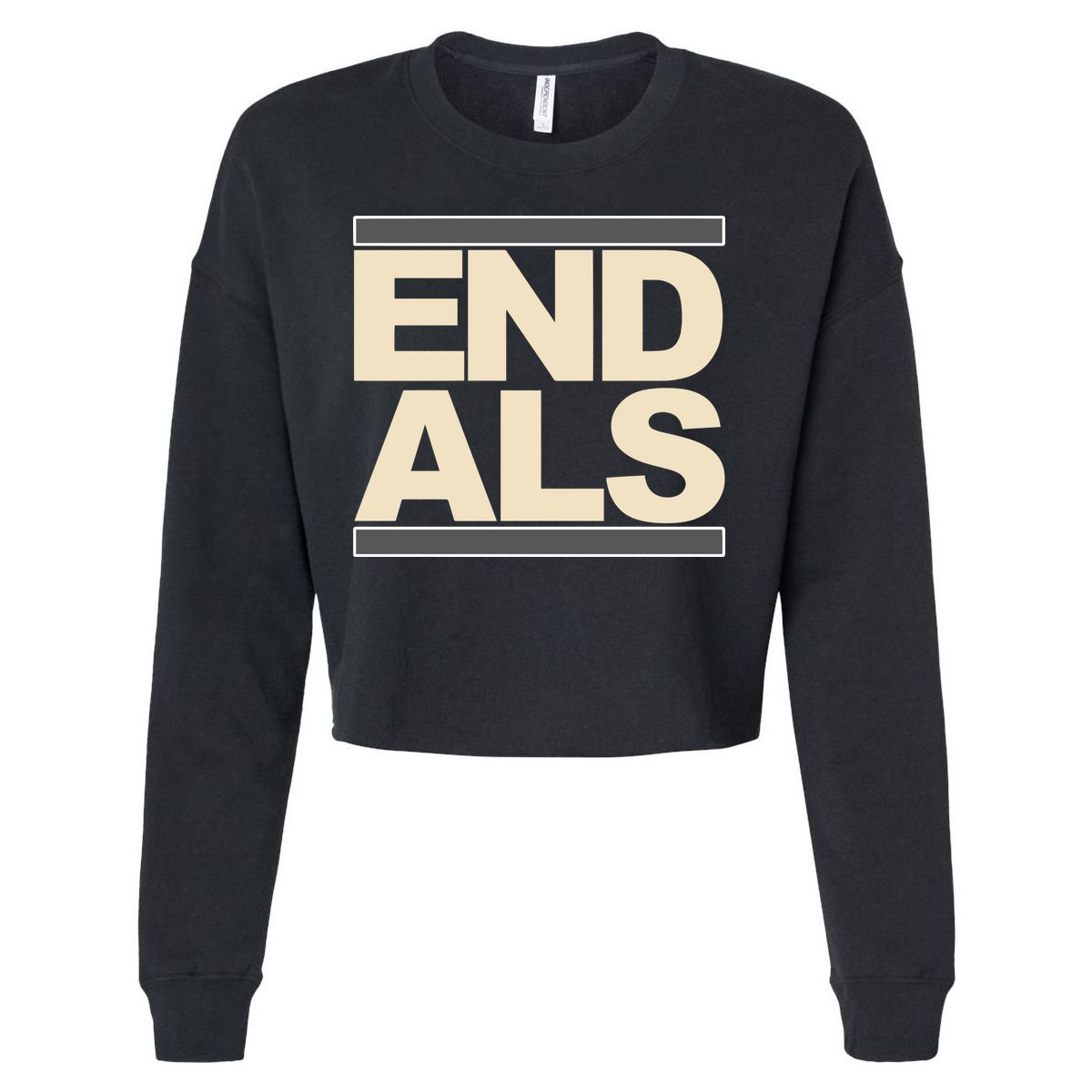 End Als Cropped Pullover Crew