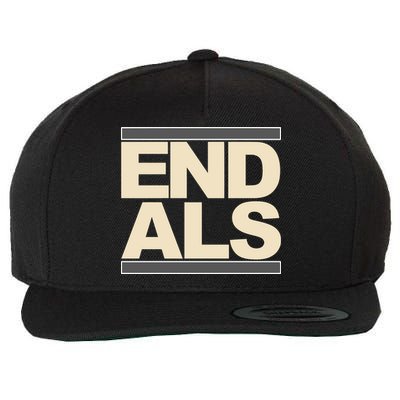 End Als Wool Snapback Cap