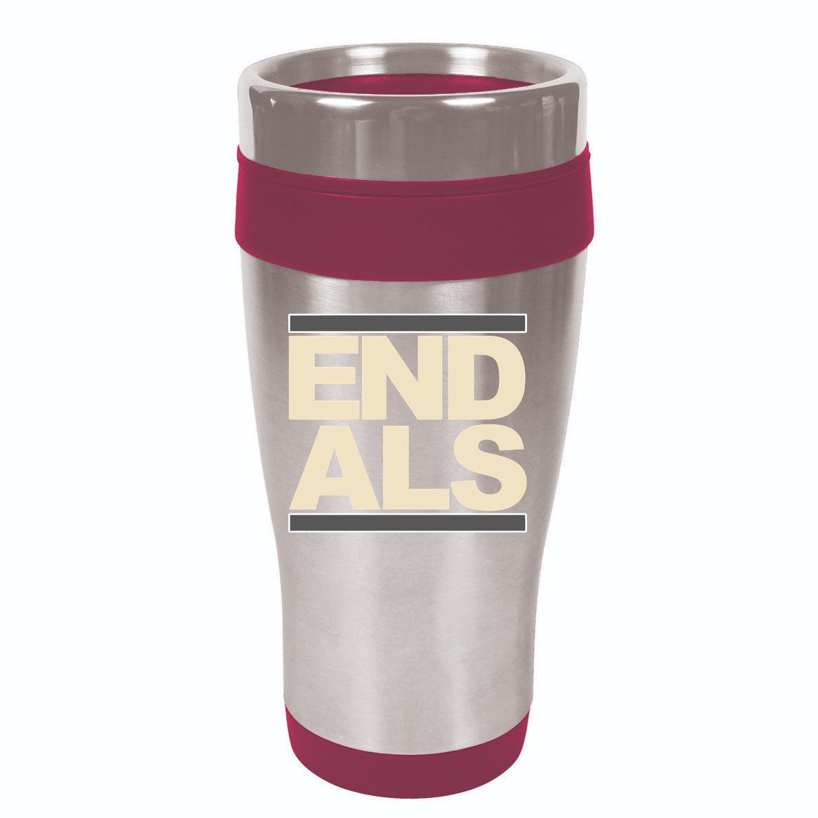 End Als 16oz Travel Tumbler