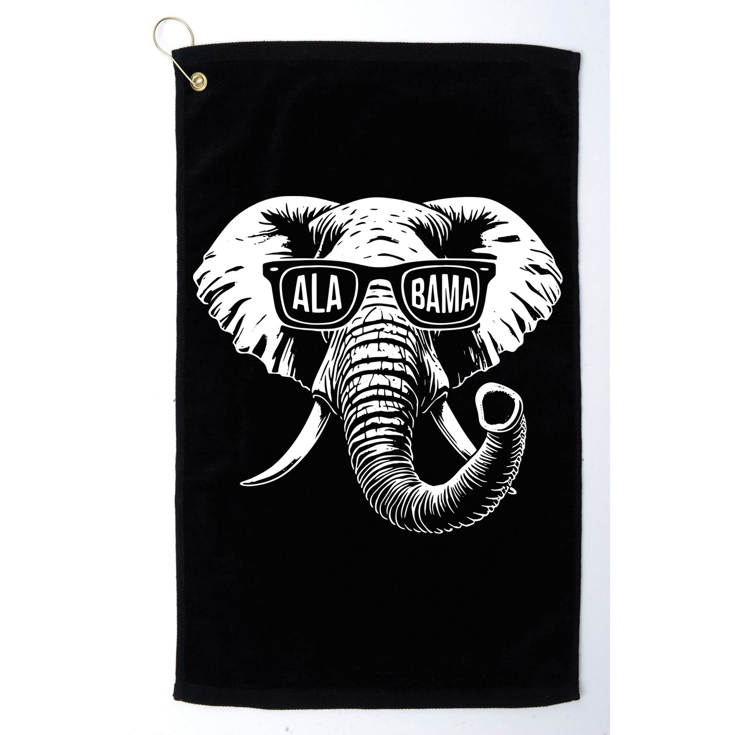 Elephant Alabama Golf Towel