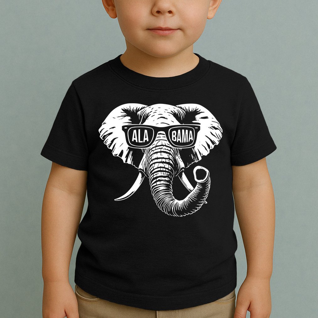 Elephant Alabama Toddler T-Shirt