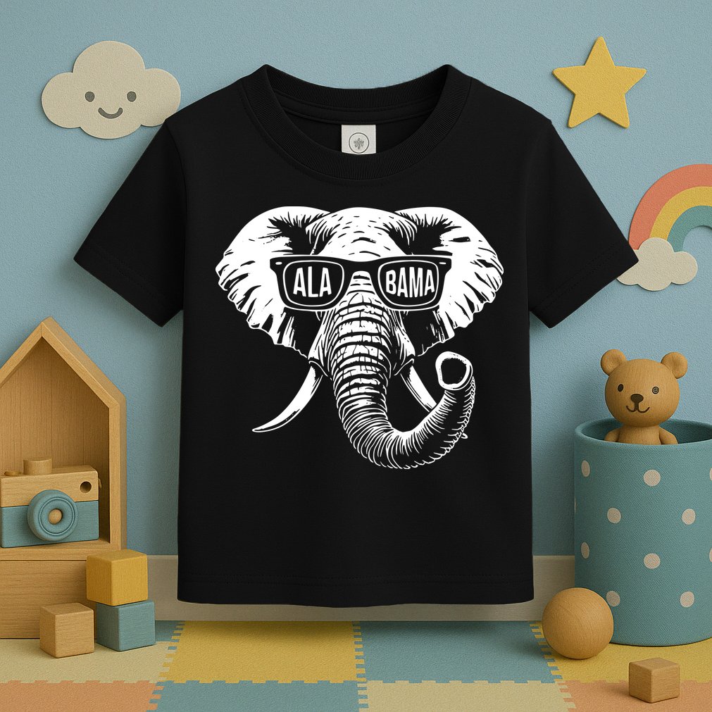 Elephant Alabama Toddler T-Shirt