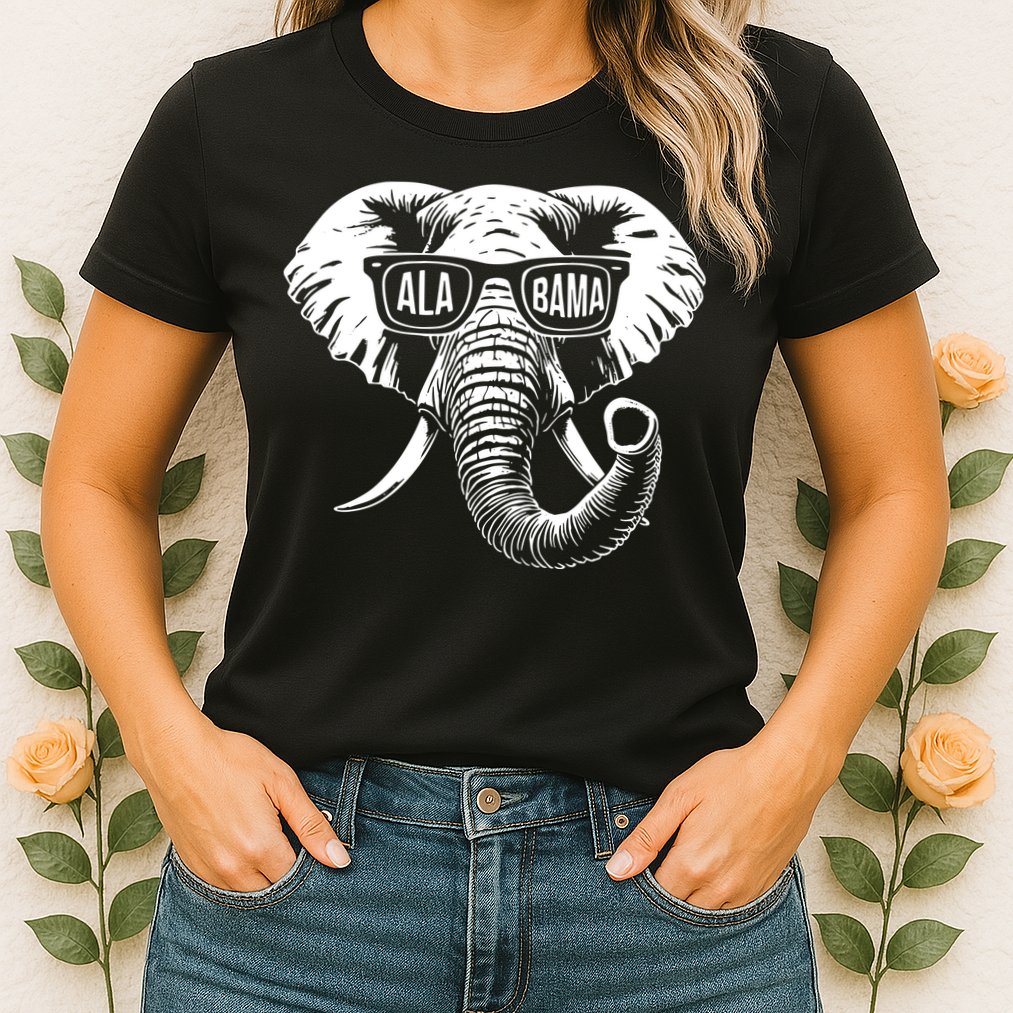 Elephant Alabama Womens T-Shirt