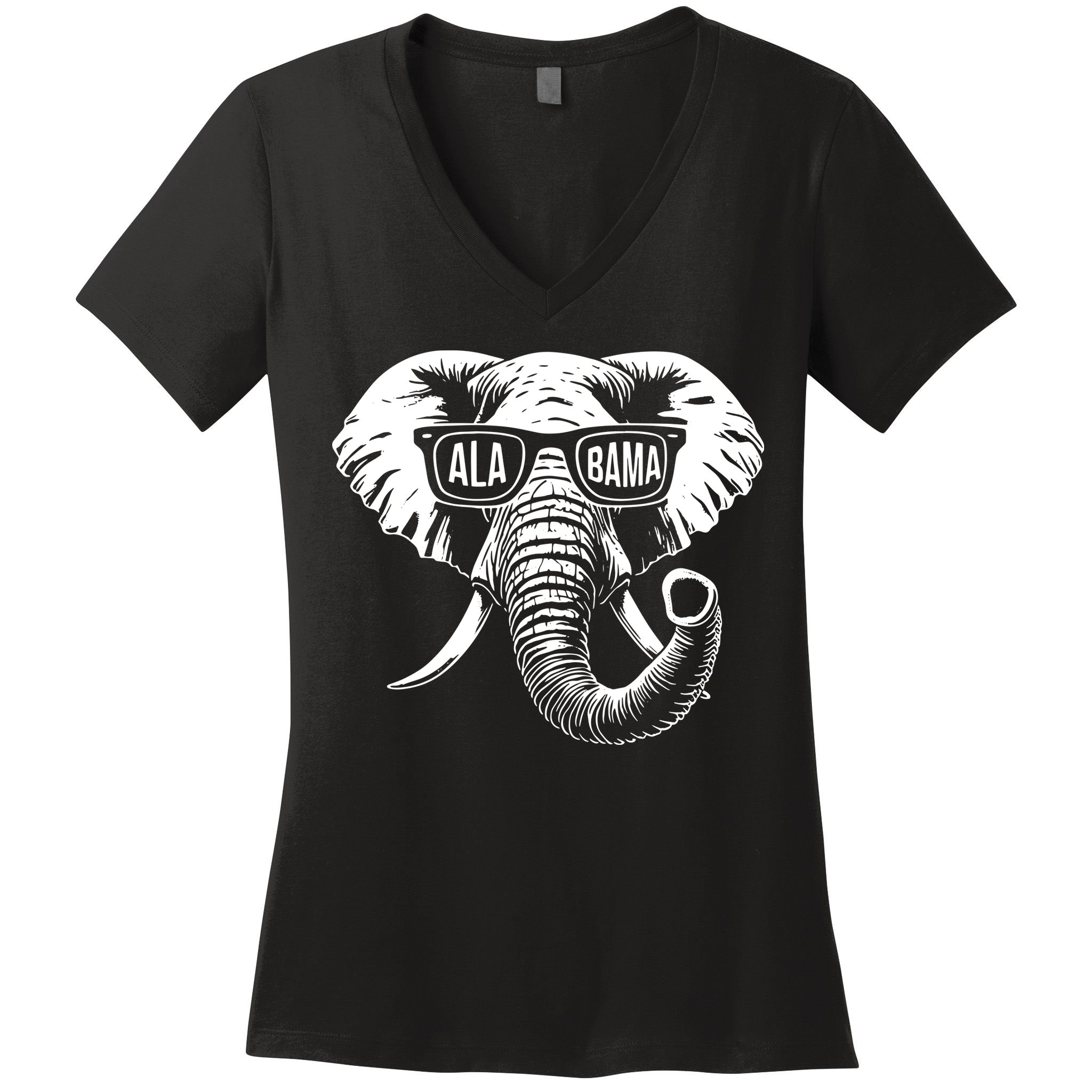 Elephant Alabama Women's V-Neck T-Shirt