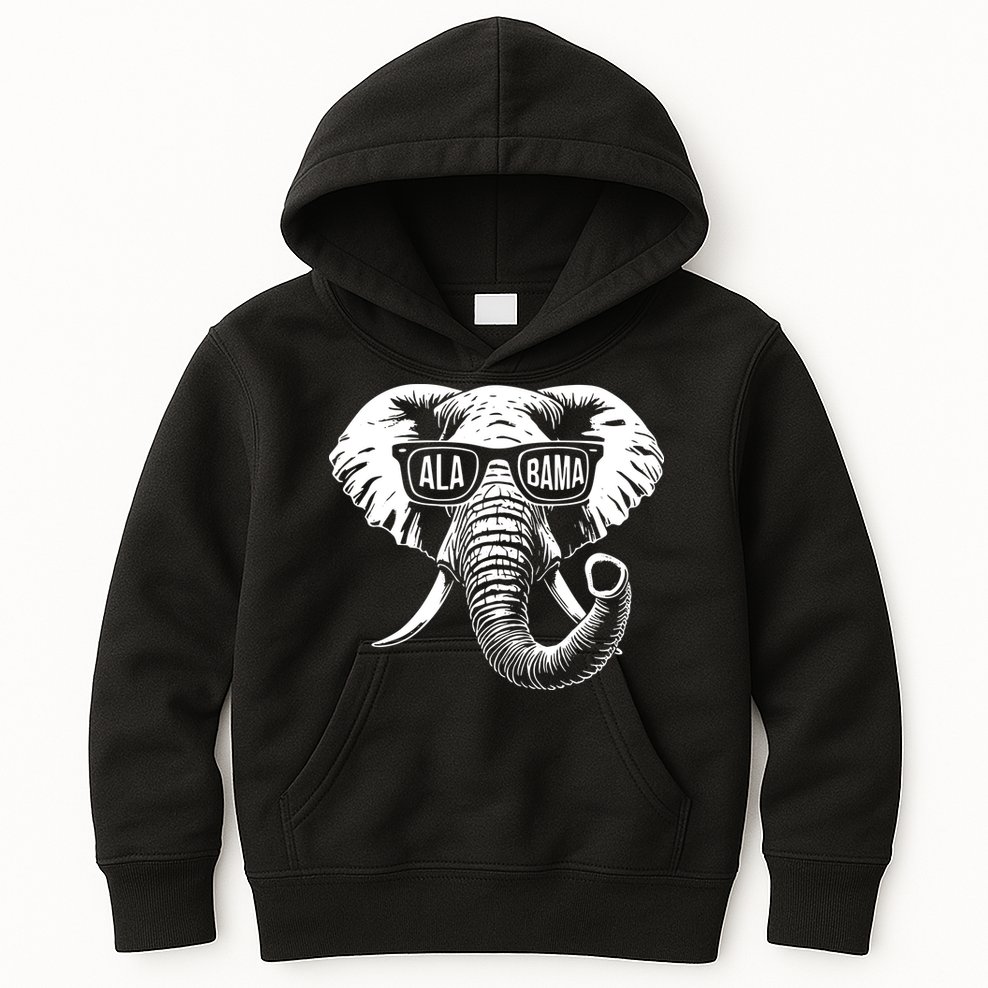 Elephant Alabama Kids Hoodie