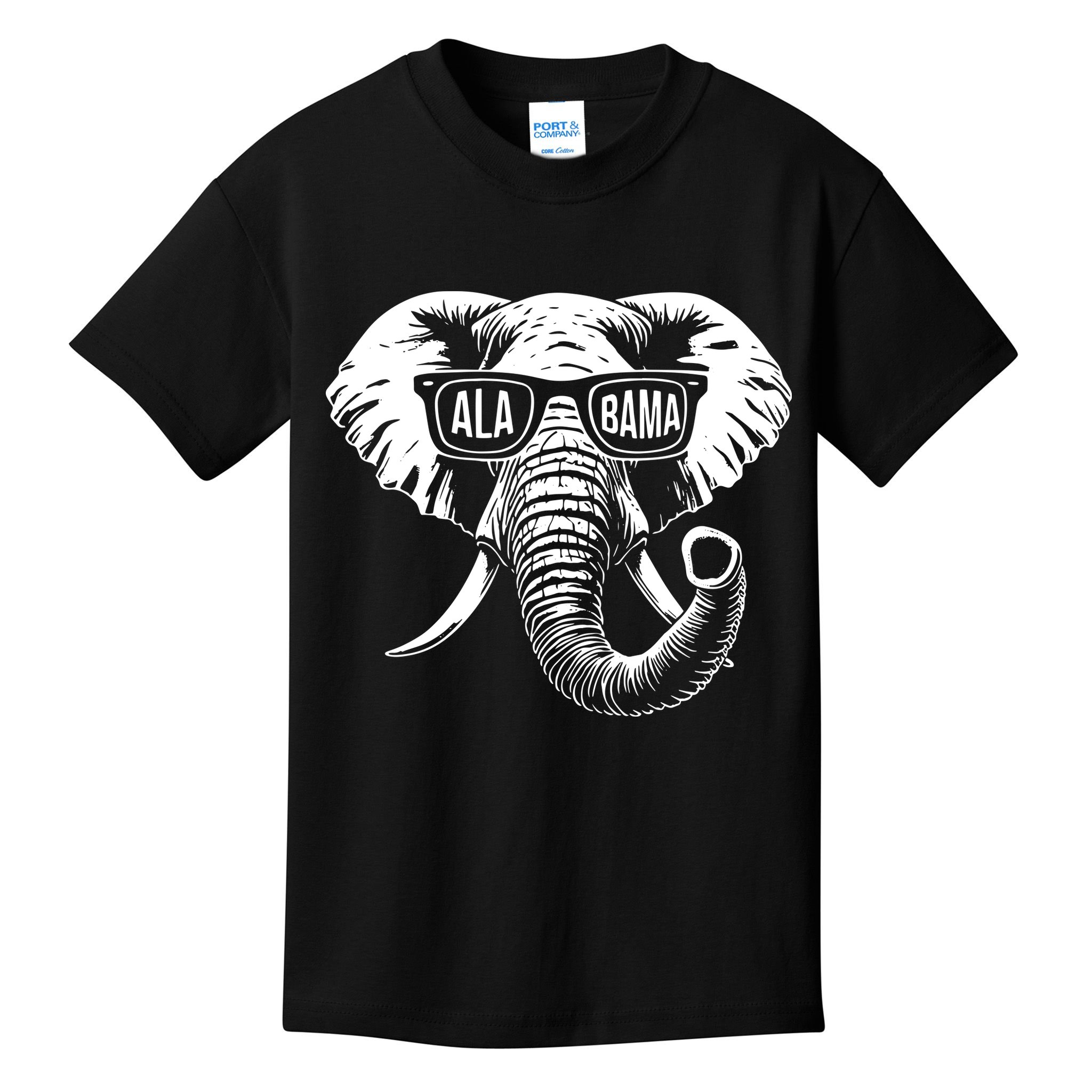 Elephant Alabama Kids T-Shirt