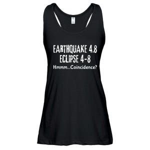 Earthquake And Eclipse A Coincidence Ladies Essential Flowy Tank