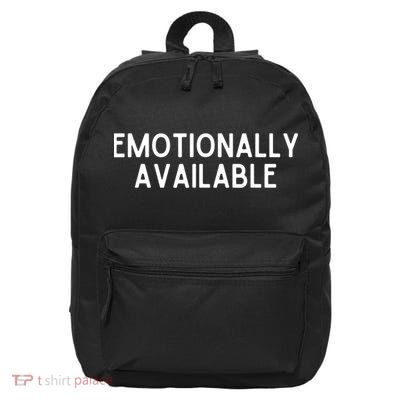 Emotionally Available 16 in Basic Backpack