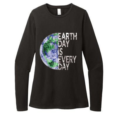 Environtal Awareness Earth Day Is Everyday Gift Womens CVC Long Sleeve Shirt