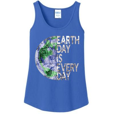 Environtal Awareness Earth Day Is Everyday Gift Ladies Essential Tank