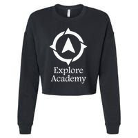 Explore Academy Cropped Pullover Crew