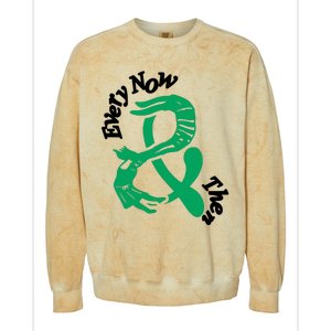 Everynow Andthen Every Now And Then Colorblast Crewneck Sweatshirt