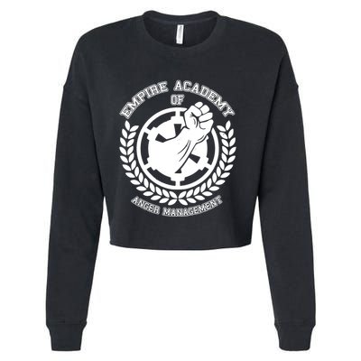 Empire Academy Cropped Pullover Crew