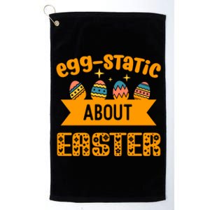 Egggiftstatic About Easter Blessings Jesus Christ Resurrection Gift Platinum Collection Golf Towel