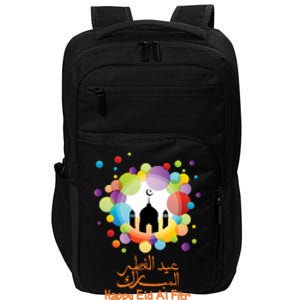 Eid Al Fitr Eid Mubarak Muslim Holiday Islamic Fasting Great Gift Impact Tech Backpack