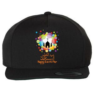 Eid Al Fitr Eid Mubarak Muslim Holiday Islamic Fasting Great Gift Wool Snapback Cap