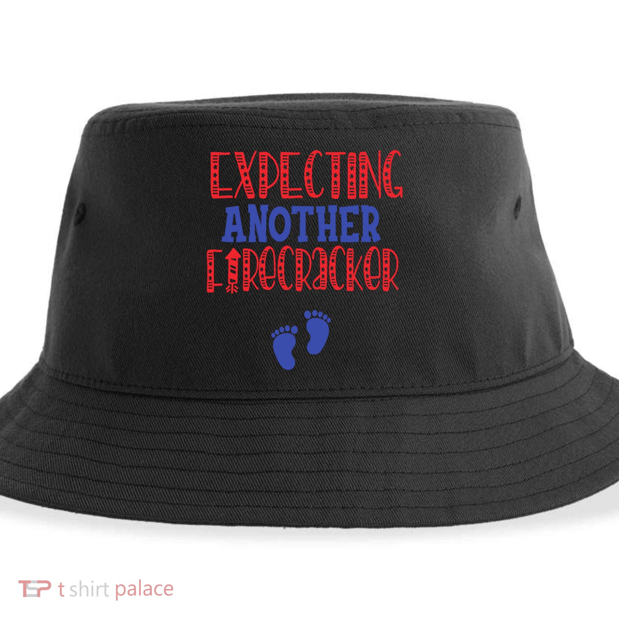 Expecting Another Firecracker Gift Sustainable Bucket Hat