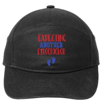 Expecting Another Firecracker Gift 7-Panel Snapback Hat