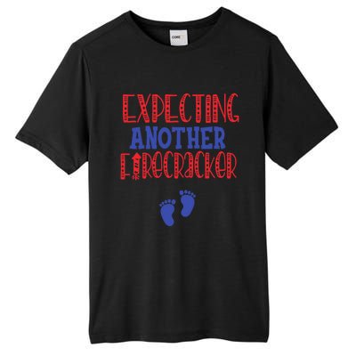 Expecting Another Firecracker Gift Tall Fusion ChromaSoft Performance T-Shirt