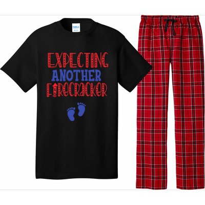 Expecting Another Firecracker Gift Pajama Set