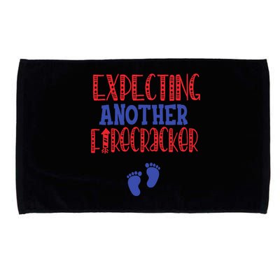 Expecting Another Firecracker Gift Microfiber Hand Towel