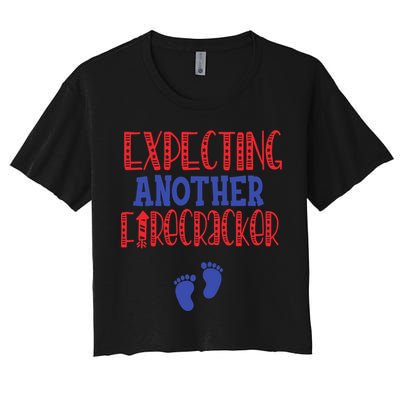 Expecting Another Firecracker Gift Crop Top