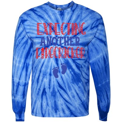 Expecting Another Firecracker Gift Tie-Dye Long Sleeve Shirt