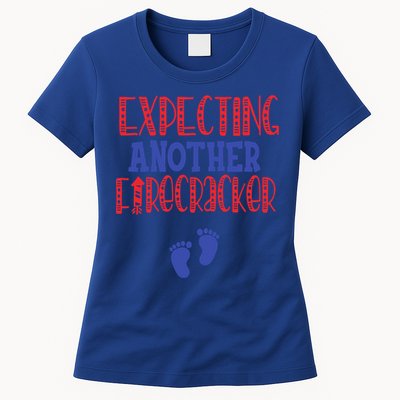 Expecting Another Firecracker Gift Womens T-Shirt