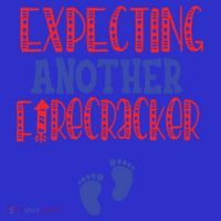 Expecting Another Firecracker Gift Women's V-Neck T-Shirt