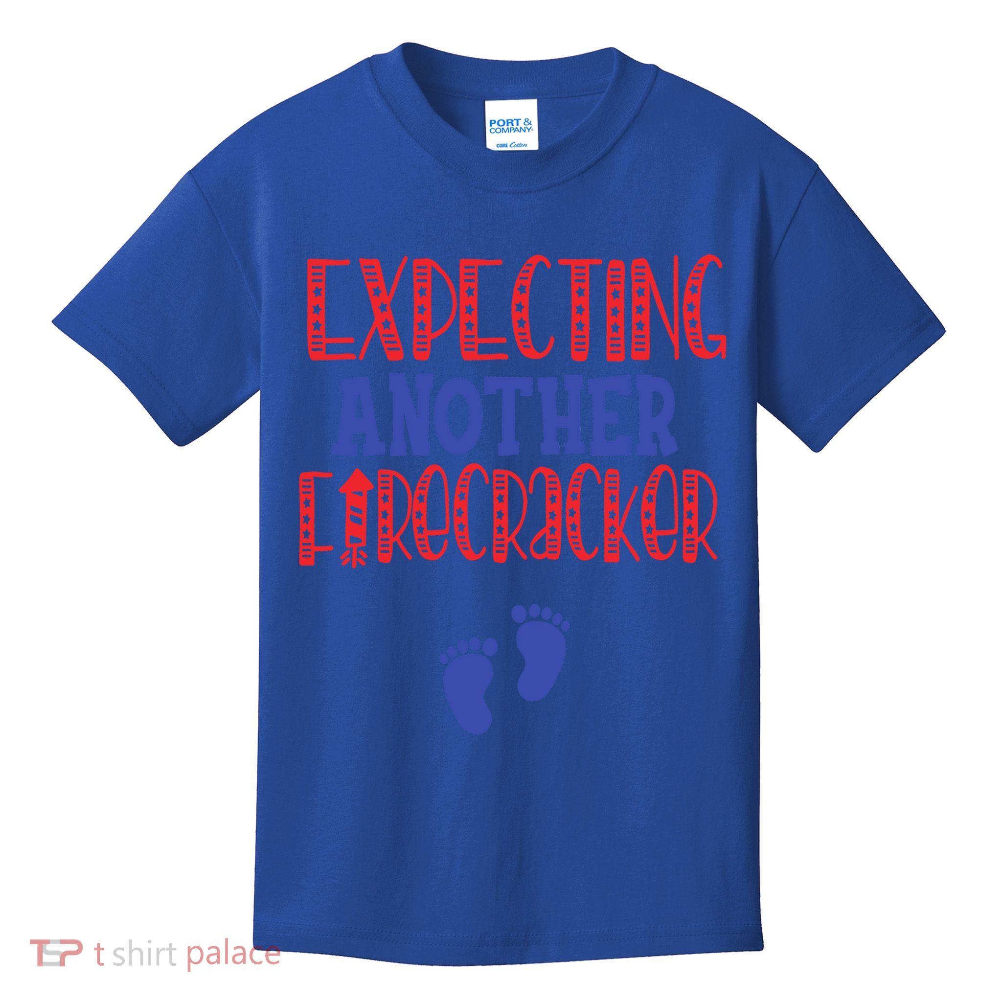 Expecting Another Firecracker Gift Kids T-Shirt