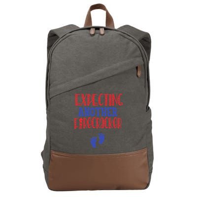 Expecting Another Firecracker Gift Cotton Canvas Backpack