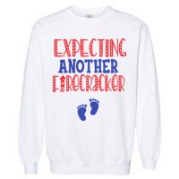 Expecting Another Firecracker Gift Garment-Dyed Sweatshirt
