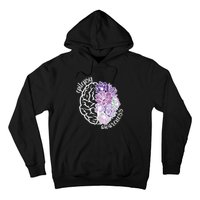 Epilepsy Awareness Floral Neurodiversity Hoodie