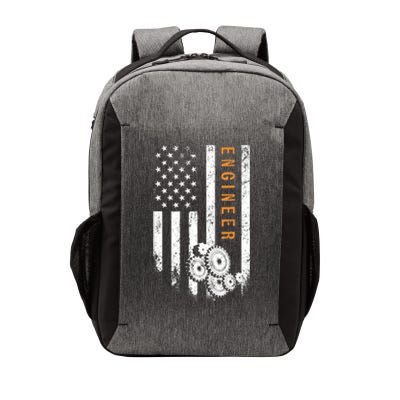 Engineer American Flag Design Engineering Vector Backpack