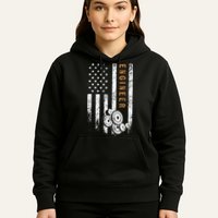 Engineer American Flag Design Engineering Hoodie