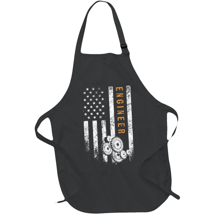 Engineer American Flag Design Engineering Apron