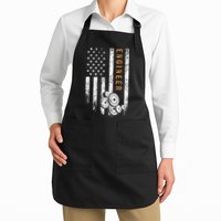Engineer American Flag Design Engineering Apron