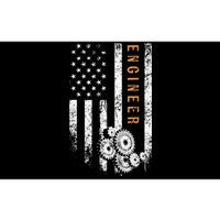 Engineer American Flag Design Engineering Bumper Sticker